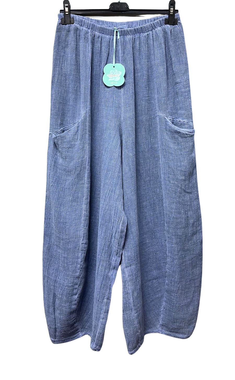 Cocoon Lightweight Summer Pants Trousers in Denim