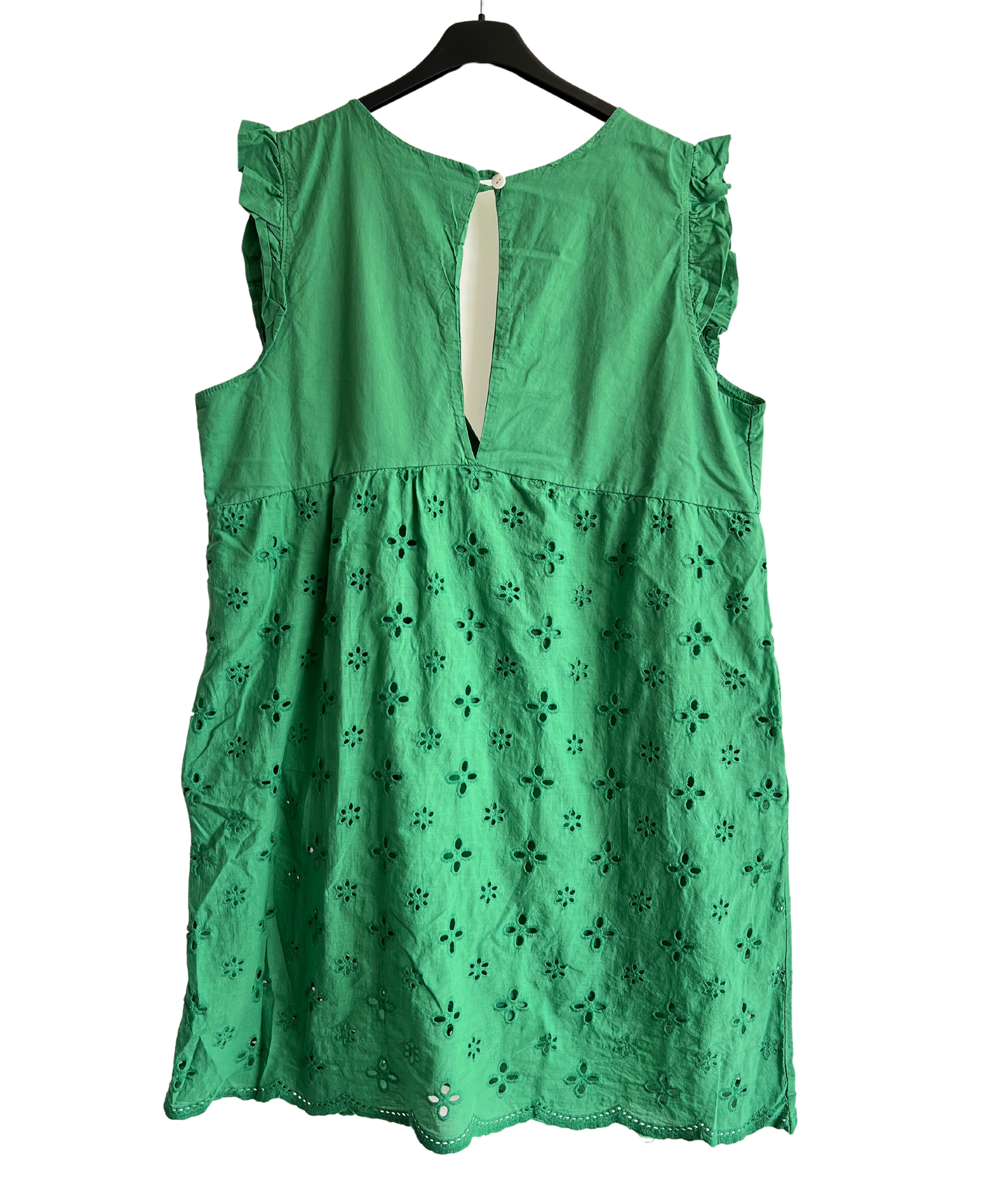 Tik Tok Summer Sleeveless V Neck Playsuit with Shorts In Green