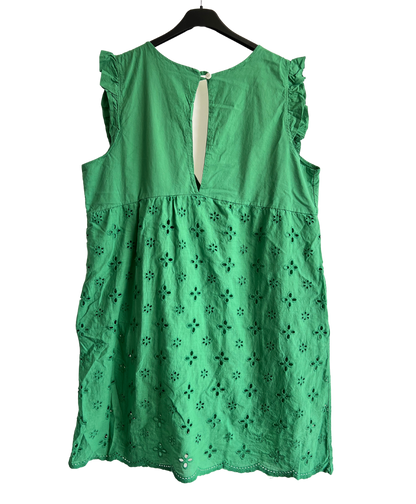 Tik Tok Summer Sleeveless V Neck Playsuit with Shorts In Green